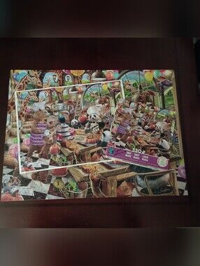 3/$10 🌟 550 Piece Ceaco Animal Party Chef Mania Jigsaw Puzzle